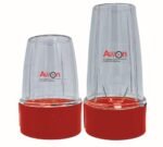 Awon || Juicer for CookWell with 6 Teeth Coupler for Mixer Juicer Jar || (Red, 300ml + 500ml)