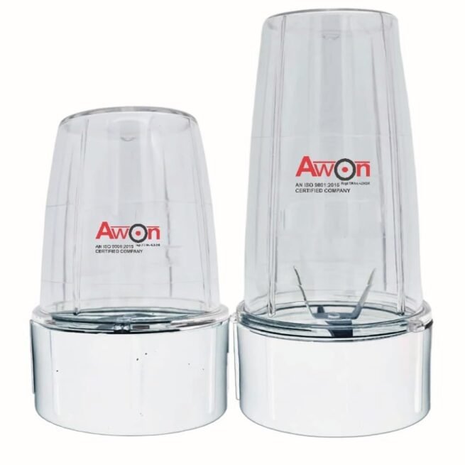 Awon || Juicer for CookWell with 6 Teeth Coupler for Mixer Juicer Jar || (White, 300ml + 500ml)