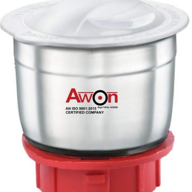 Awon || Mixer grinder 1 pc jar set | Compatible with Maharaja MG | 300 ml Jar set | 4 teeth high grade