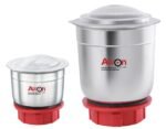 Awon || Mixer grinder 2 pc jar set | Compatible with Maharaja MG | 300+800 ml Jar set | 4 teeth high grade