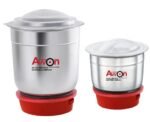 Awon || Mixer grinder 2 pc jar set | Compatible with Maharaja solo Mixer Grinders | 300+800ml Jar set | 4 teeth high grade