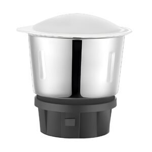 Awon || BAJAJ Small/Chutney Jar for Mixer Grinders | Mixer Grinder Replacement Parts (400ml, Steel)