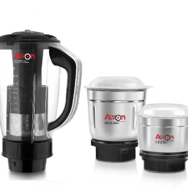 Awon || 1.5 L Mixer grindar 850ml jar,Chutney jar 425 ml, maha raja, Bajaj, sumeet, prathi,Kenstar, Crompton, etc