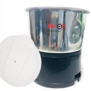 Awon || Small Chutney Jar only 425 ml Aluminium Socket for Juicer Mixer Grinders JMG Bajaj Maharaja, Pigeon Kenstar Morphy Richards Crompton Baltra Polar Jaipan Sunflame || White