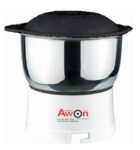 Awon || 500 ml Chutney Jar, Quality Stainless Steel Blades, Suitable for All mixer Grinder With 6 Teeth Lock | All in one JMG Jar || Bajaj, maharaja, lnalsa, kenstar, oriant etc || (Black Led)