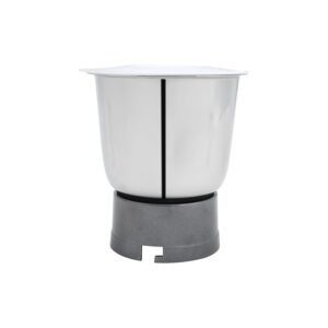 Awon || Medium Steel Jar only Aluminium socket 850ml for Juicer Mixer Grinders Bajaj Maharaja Singer Orient Rico Pigeon Kenstar MorphyRichards Crompton Baltra Polar Jaipan Padmini