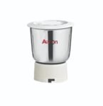 Awon || Medium Steel Jar only PVC socket 850ml for Juicer Mixer Grinders Bajaj Maharaja Singer Orient Rico Pigeon Kenstar MorphyRichards Crompton Baltra Polar Jaipan Padmini
