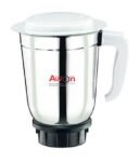 Awon Mixer Grinder Jar, Compatible with Bajaj Mixers, 1200ml, Stainless Steel Blades, Silver (Bajaj Big Jar-1200ML)